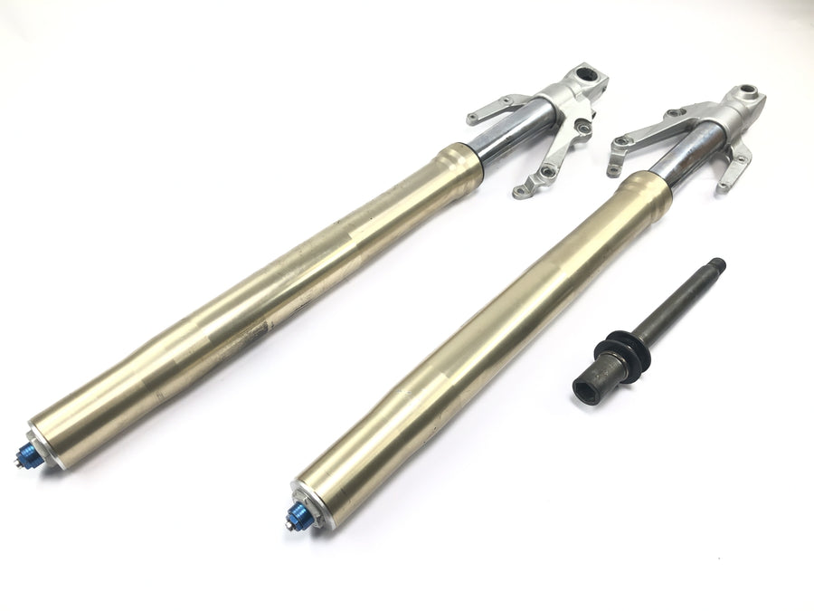 Yamaha YZF R1 RN04 [2001] - Garfo Suspensão Upsidedown com eixo