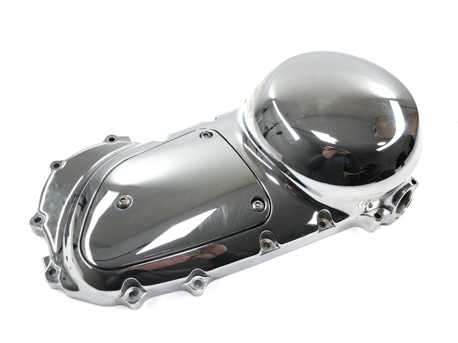 Kawasaki VN 1600 Classic VNT60A [2007] - tampa da embreagem tampa do motor direita cromada