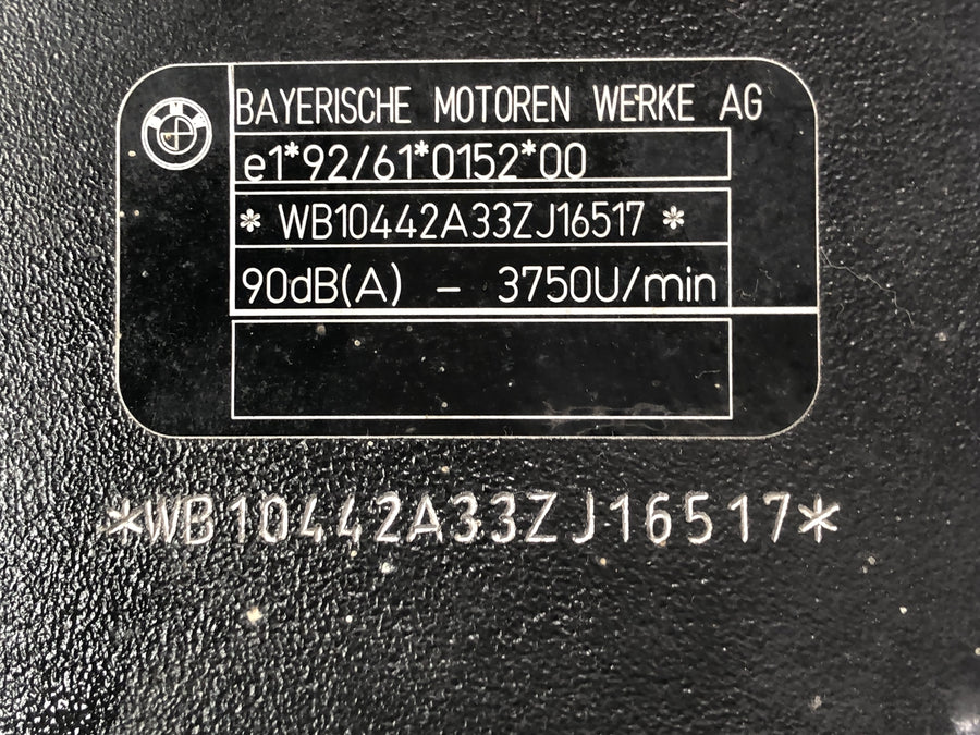 BMW R 1200 CL K30 [2003] - quadro com papéis