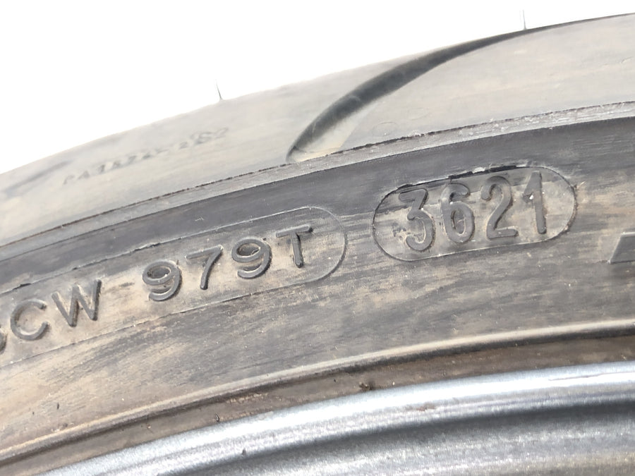 Kawasaki ZR7 ZR750F [1999] - RIM RAD RED RED na frente 3.50x17 "
