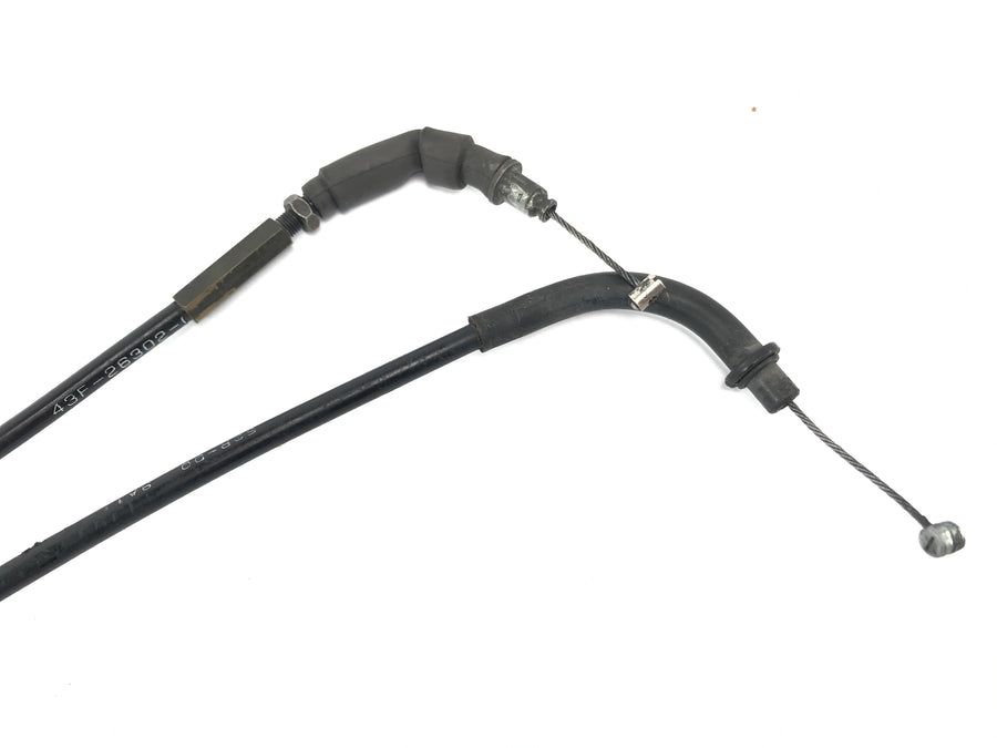 Yamaha XT 600 43F [1985] - Abridor de trem e bloqueio de Gaszug Bowden