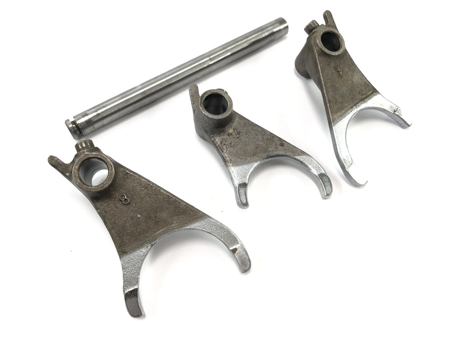 Kawasaki GPZ 1100 ZXT10E [1997] - Switch Forks Gear Cabbles Set With Orientação Eixo Guia