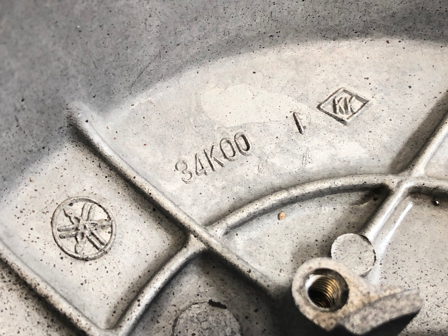 Yamaha XT 600 Zentere 34L [1985] - Tampa do motor da capa de máquinas leves