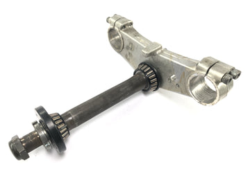 Suzuki GSX R 1100 GU74C [1987] - Ponte inferior do garfo, ponte inferior da cabeça de direção, tubo superior