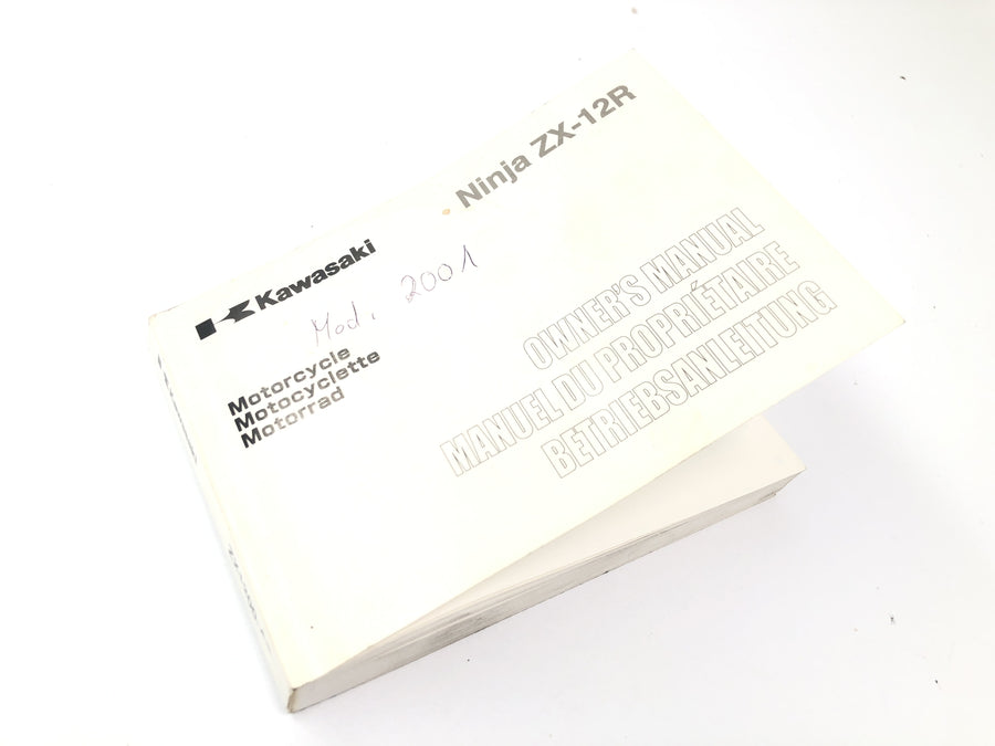 Kawasaki ZX 12 R ZXT20A [2001] - manual de instruções instruções de operação
