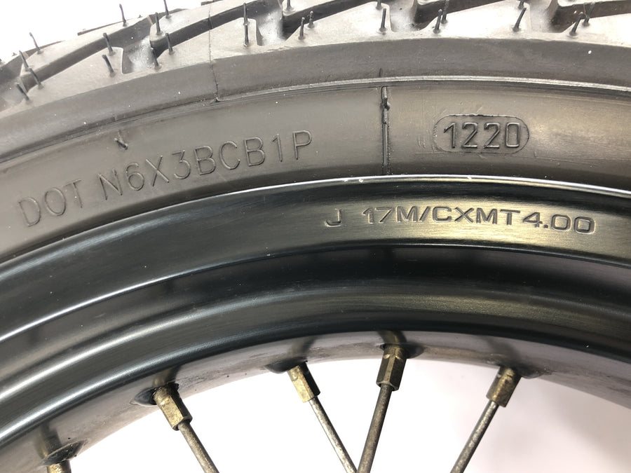 Honda FMX 650 RD12 [2006] - Jante de roda traseira 4,00 x 17"