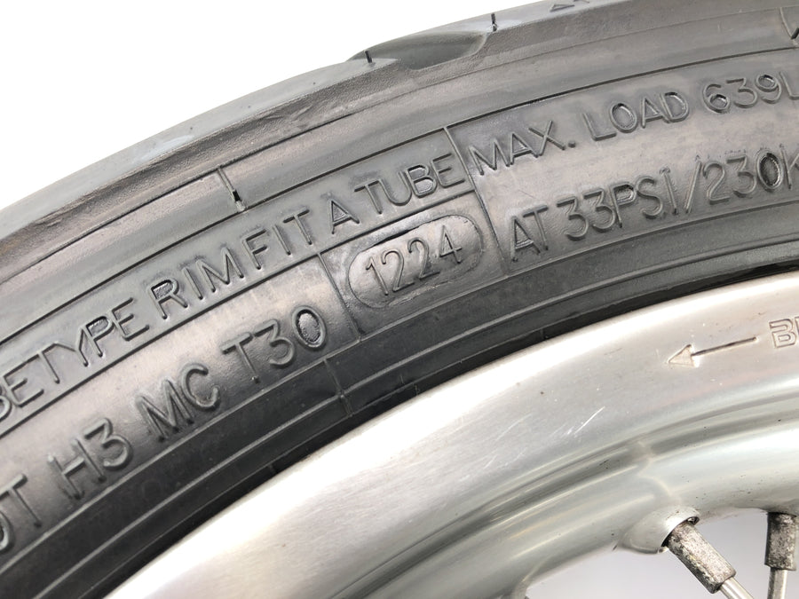 BMW F 650 GS R13 [2002] - borda da roda traseira com roda de corrente e disco de freio 3.0x17 "
