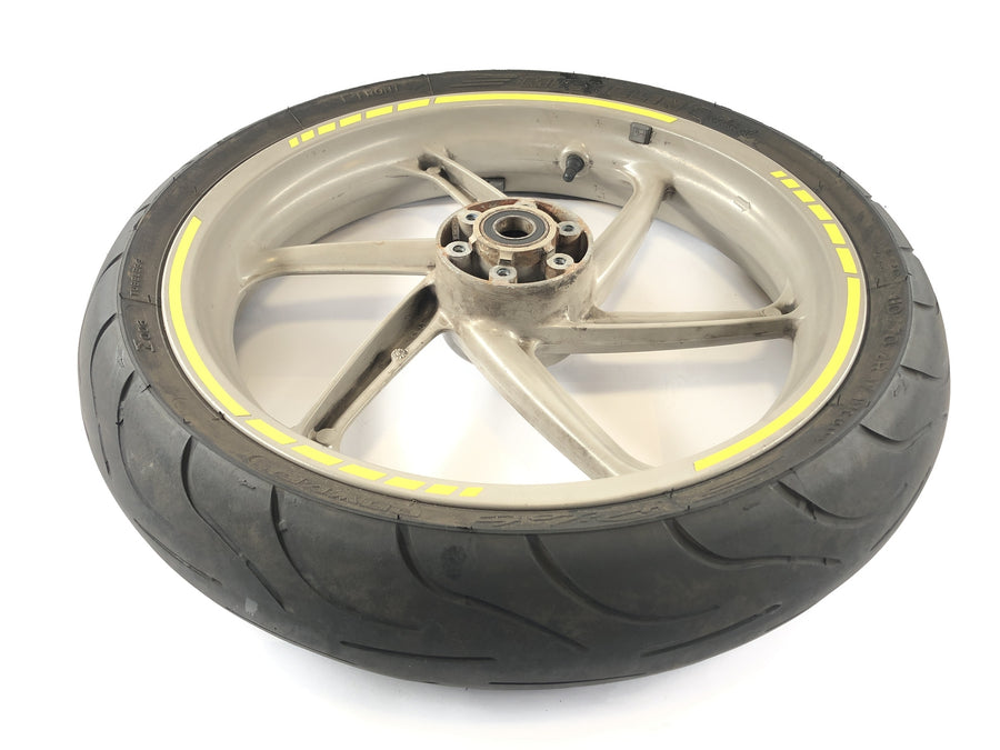 Cagiva Mito 125 EVO 8P [2000] - RIM da roda dianteira 3,00 x 17 "roda de aro de alumínio