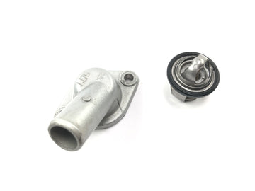 Yamaha WR 125 X DE07 [2010] - Inserção do termostato com caixa de água de resfriamento - 0