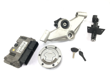 BMW K 1200 S K12S [2005] - Conjunto de fechadura com unidade de controle e ponte de garfo