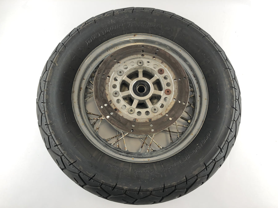 Kawasaki VN 1500 A [1995] - borda traseira atrás de Takasago J 3,00 x15 Dunlop K425A 150 90 15