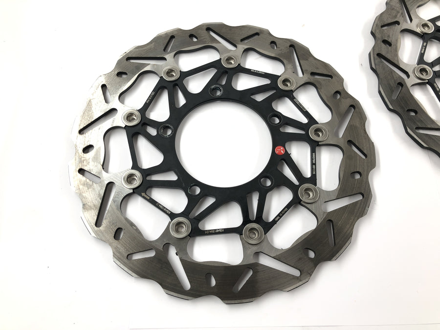 Suzuki GSX R 1000 WVB6 K6 [2006] - conjunto de discos de freio freios a disco dianteiros Wave 310 x 5,00 mm