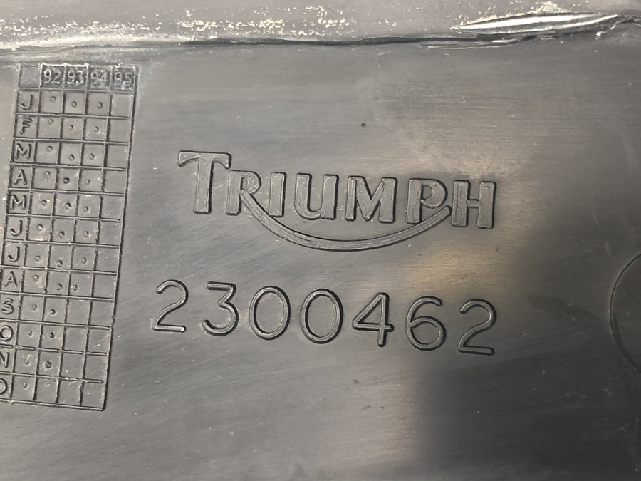 Triumph Daytona 900 T300D [1996] - Painel interno da tampa do cockpit na frente