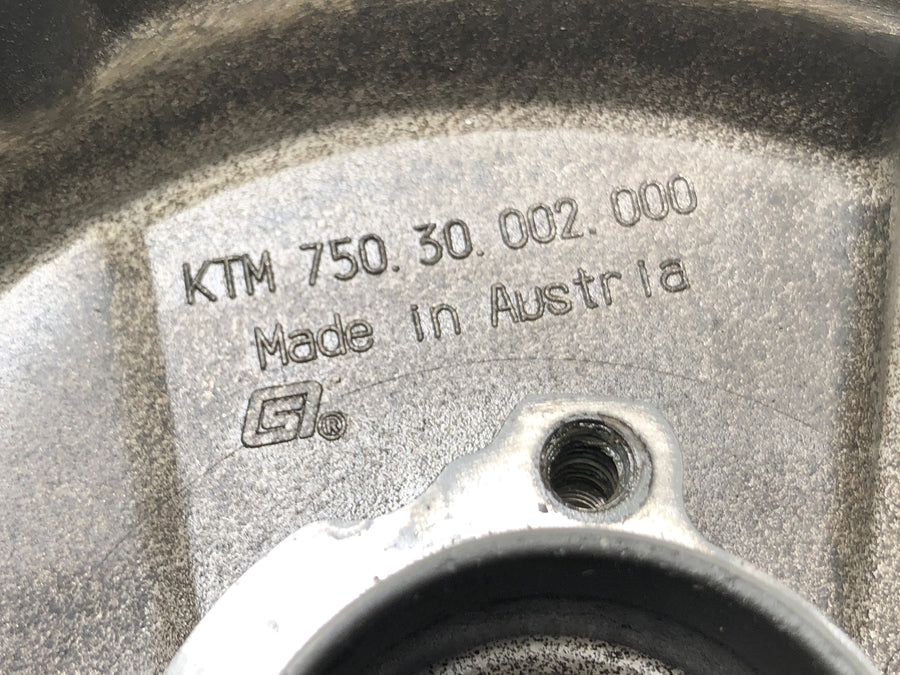 KTM 690 SM Prestige [2007] - Tampa do motor da capa de máquinas leves