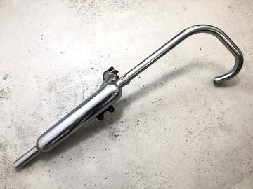Kawasaki W 650 EJ650A [1999] - Sistema de escapamento esquerdo, coletor de escapamento, silenciador - 0