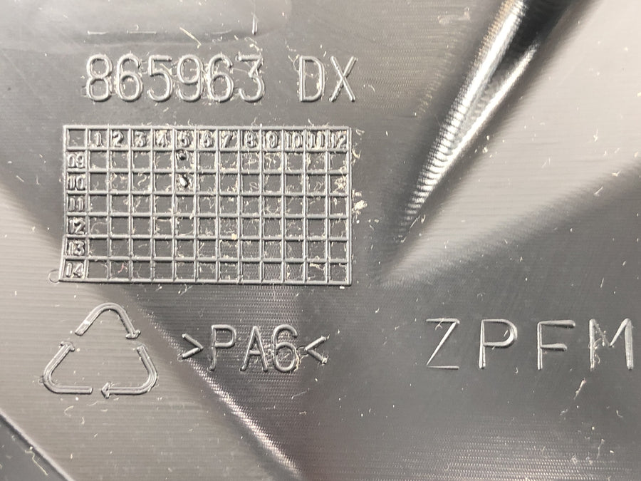 Aprilia SX 125 KX1 [2020] - Painel lateral da tampa do quadro esquerdo e direito