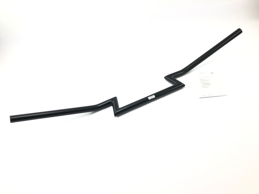 Guiador de motocicleta - Guiador Fehling LZ7 Z-guiador 870 mm de largura preto 22 mm
