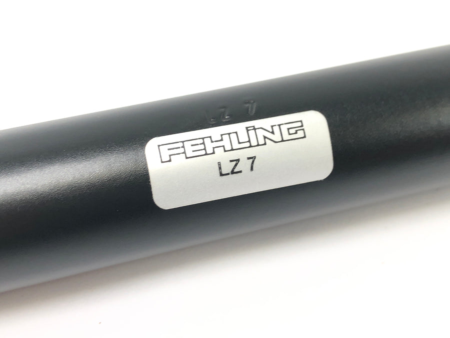 Guiador de motocicleta - Guiador Fehling LZ7 Z-guiador 870 mm de largura preto 22 mm