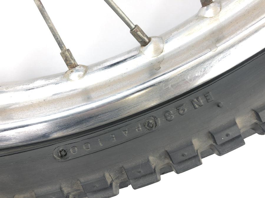 Yamaha DT 175 2K4 [1982] - Roda dianteira com raios 1,60 x 21"