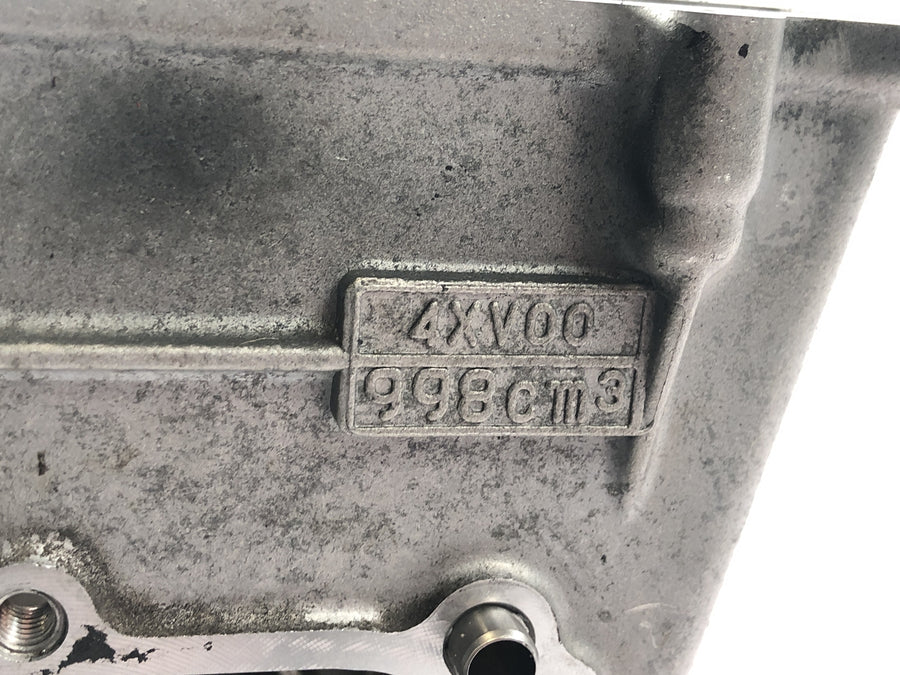Yamaha YZF R1 RN04 [2001] - Bloco motor cárter cárter com pistões