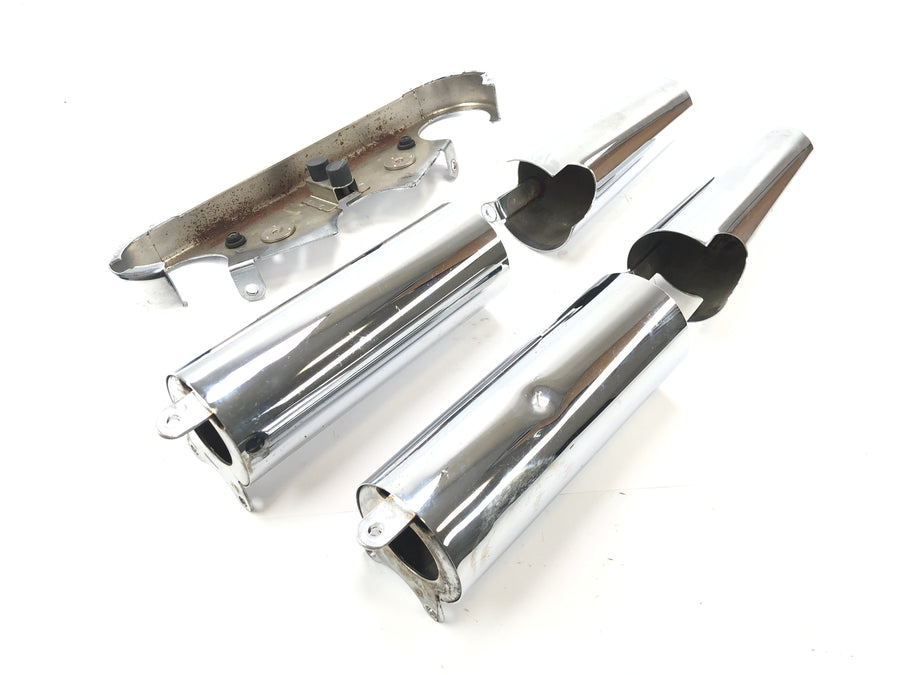 Kawasaki VN 1500 Classic VNT50D [2001] - Decorativo Fork Cegro Cromado Forek