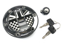 Triumph Sprint ST 1050 [2005] - Lock Set With Fork Bridge na trava do tanque superior-2