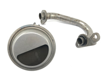 Honda ST 1100 SC26 Pan European [1990] - Filtro de óleo, tubo de entrada de óleo, filtro de óleo da bomba de óleo