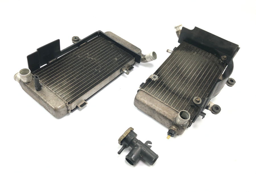 Honda VFR 800 FI RC46 [1999] - Conjunto refrigerador de água do sistema de refrigeração do radiador esquerdo direito