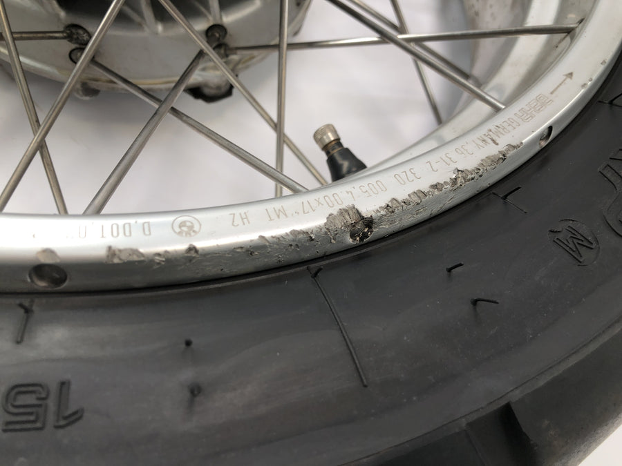 BMW R 1150 GS R21 [2002] - roda traseira roda com raios 5,40 x 17"