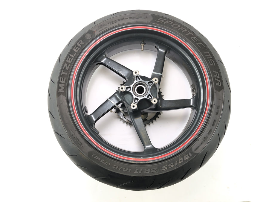 Aprilia SL 1000 FALCO PA [2000] - RED RAD RID 6,00 x 17 polegadas pneus 180/55 ZR17 METZELER