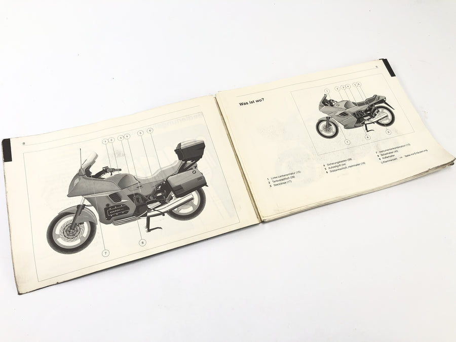 BMW K 1100 RS [1991] - Instruções de operação