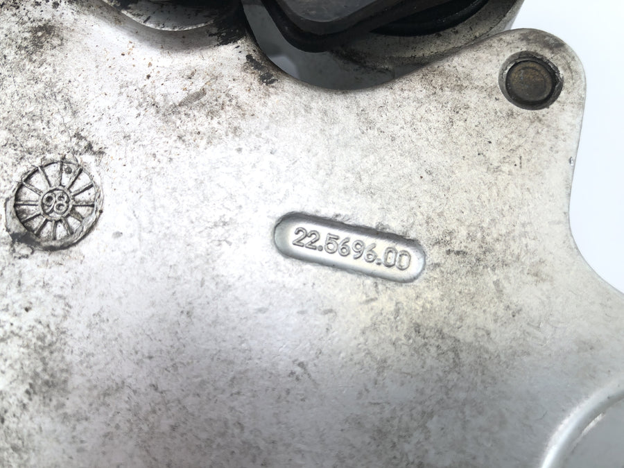 Husqvarna TE 610 E Dual H7 [1999] - Pinça de freio traseiro com placa de ancoragem