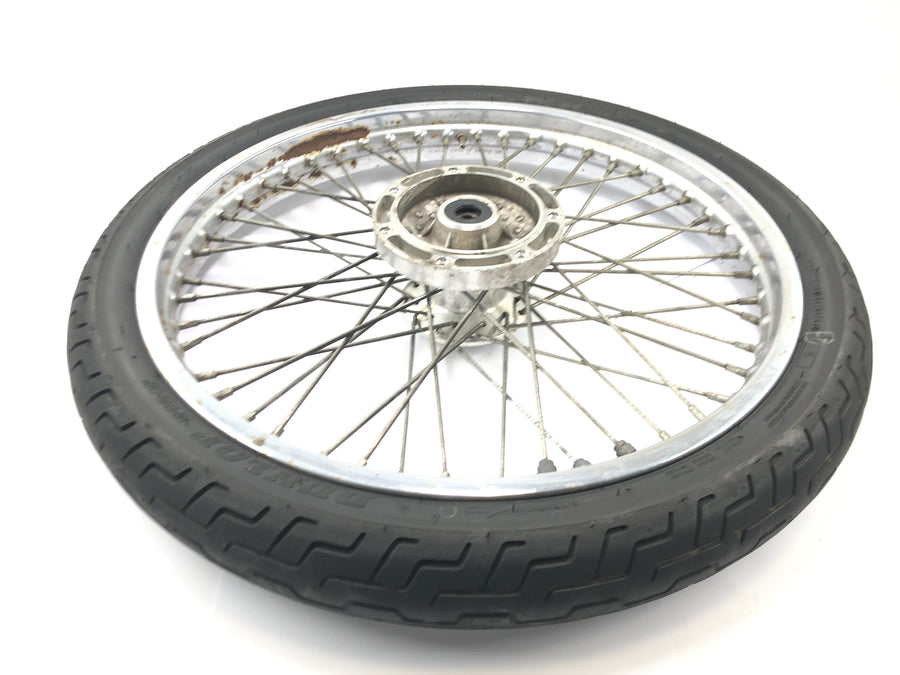 Kawasaki VN 800 VN800A [1996] - cubo do pneu do aro da roda dianteira completo 21 x 18,5"