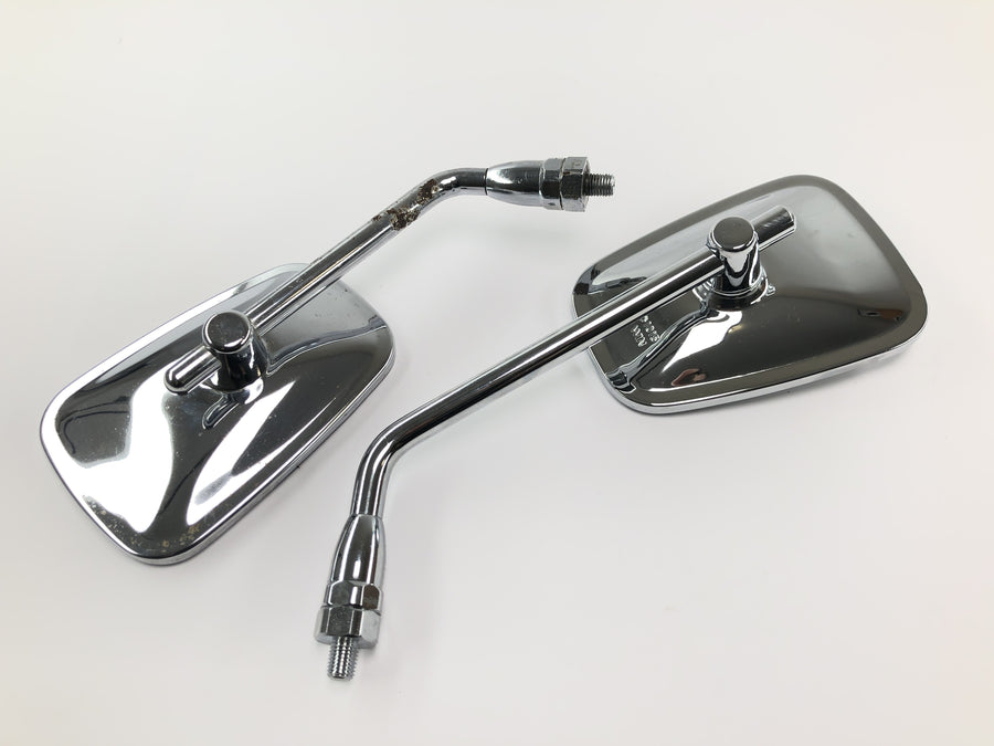 Kawasaki W 650 EJ650A [1999] - Espelho retrovisor guiador conjunto cromado