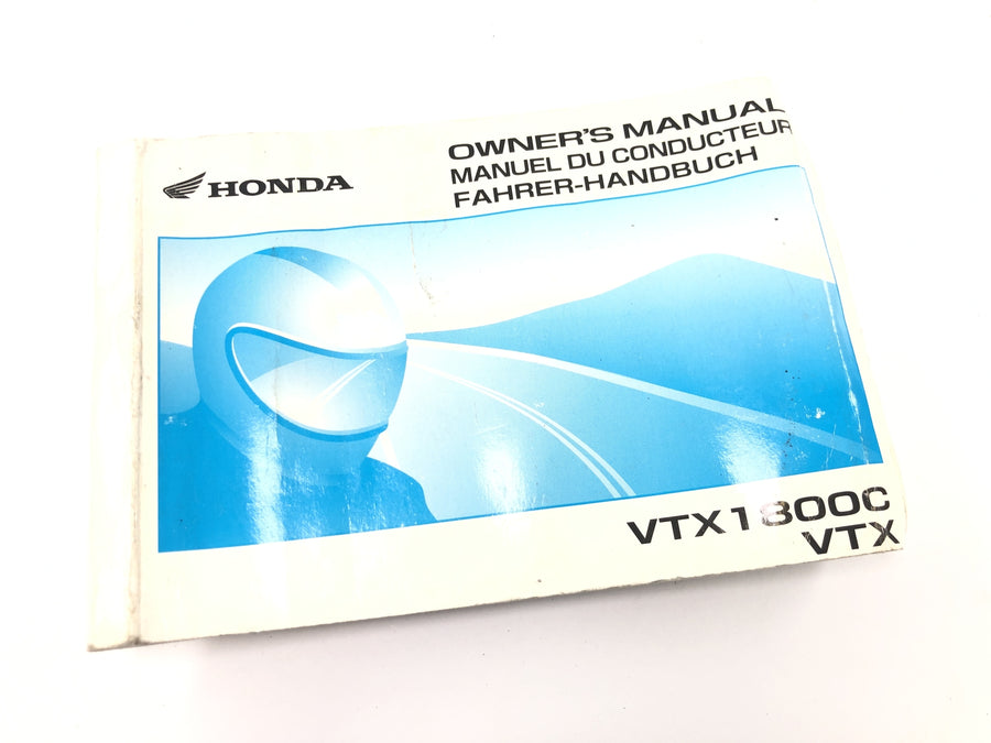 Honda VTX 1800 SC46 [2004] - Manual do motorista Instruções de operação Manual do proprietário apenas em alemão