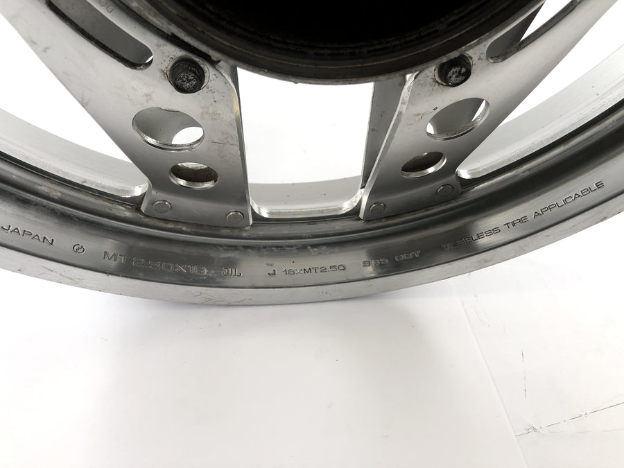 HONDA XBR 500 PC15 [1989] - Roda de aro da roda dianteira na frente