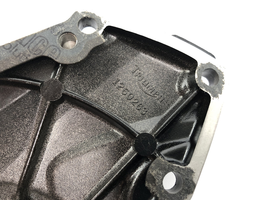Triumph Street Triple R 675 D67LD [2010] - Tampa da tampa da tampa do acoplamento tampa do motor