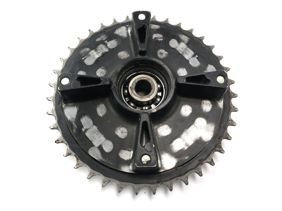 Yamaha XT 600 Z Ténéré 1VJ [1986] - roda de corrente Ritzel Drive Wheel atrás