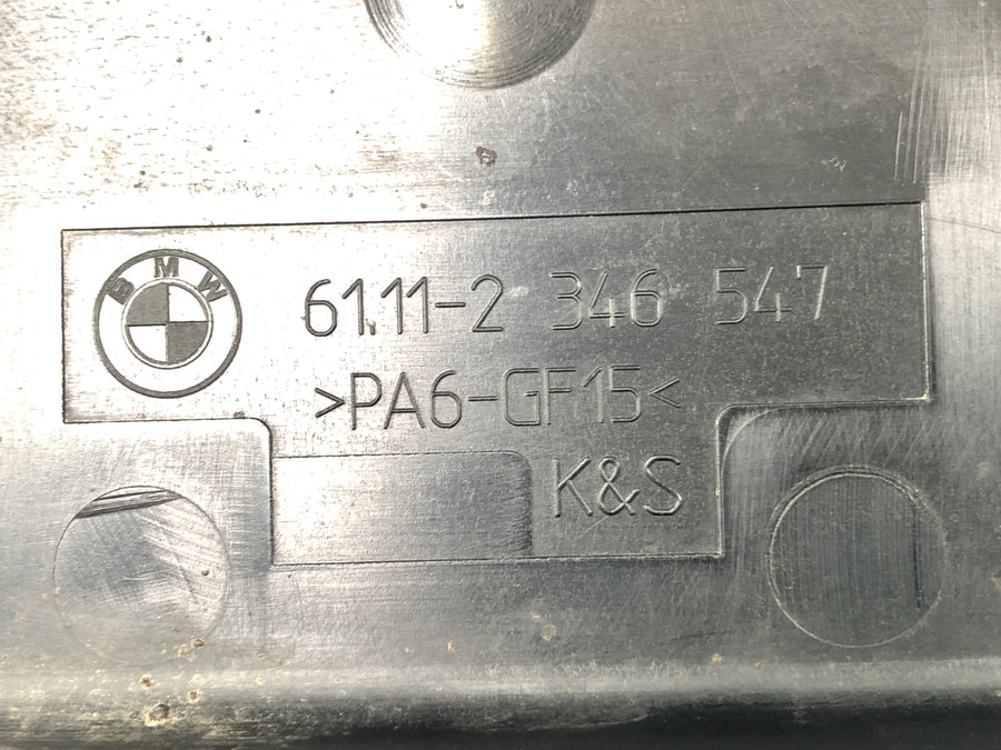 BMW F 650 GS R13 [2002] - Caixa eletrônica da porta do suporte agregado Caixa de caixa preta preta