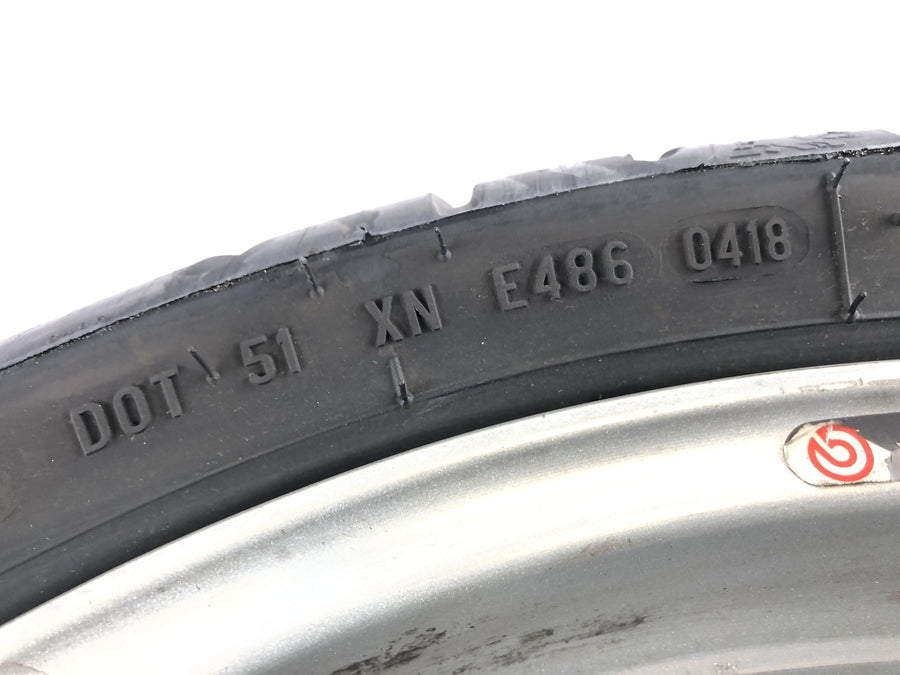 Moto Guzzi Norge 1200 [2006] - RIM RAD ROLA TRASEIRA NA CAIXA 5.50X17 "com disco de freio