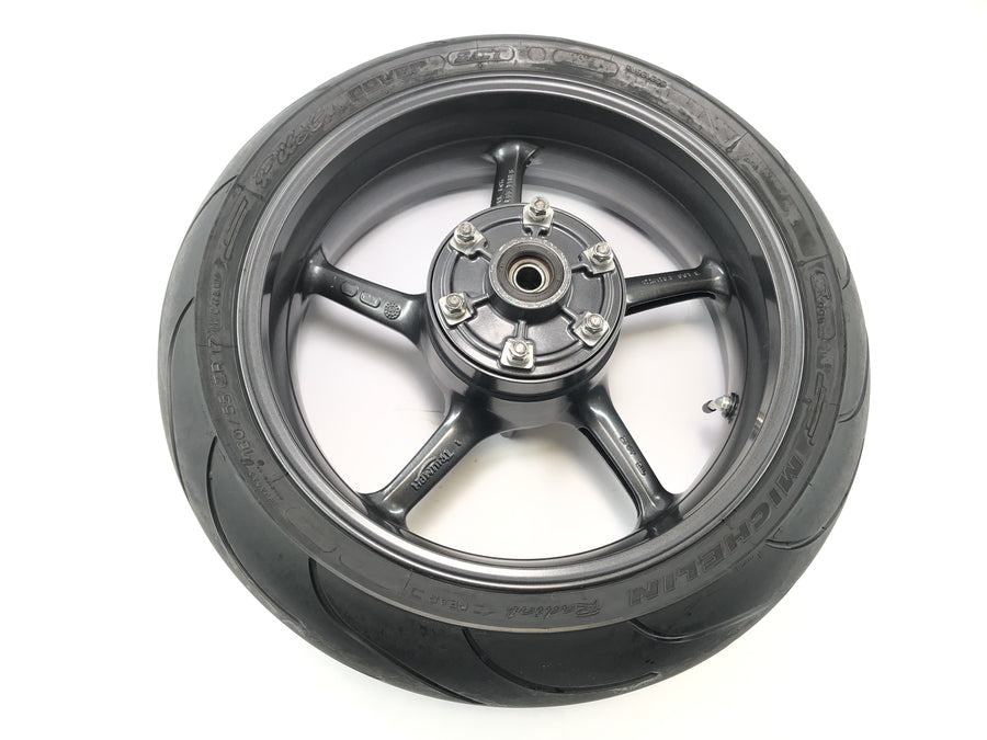 Triumph Street Triple R 675 D67LD [2010] - Hinterrad Rim Wheel Rad Pneus 5.5x17 "