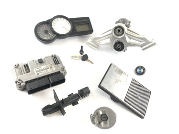 BMW K 1300 S K12S [2010] - Locksmith Zündchlos CDI Tank Lock para Gabelbrücke acima do cockpit de tacho ECU