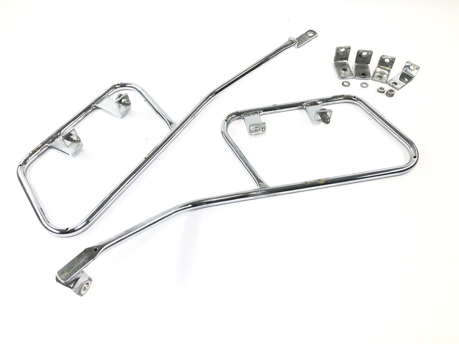 Honda VTX 1800 SC46 [2004] - Porta alforje bagageiro rack lateral cromado
