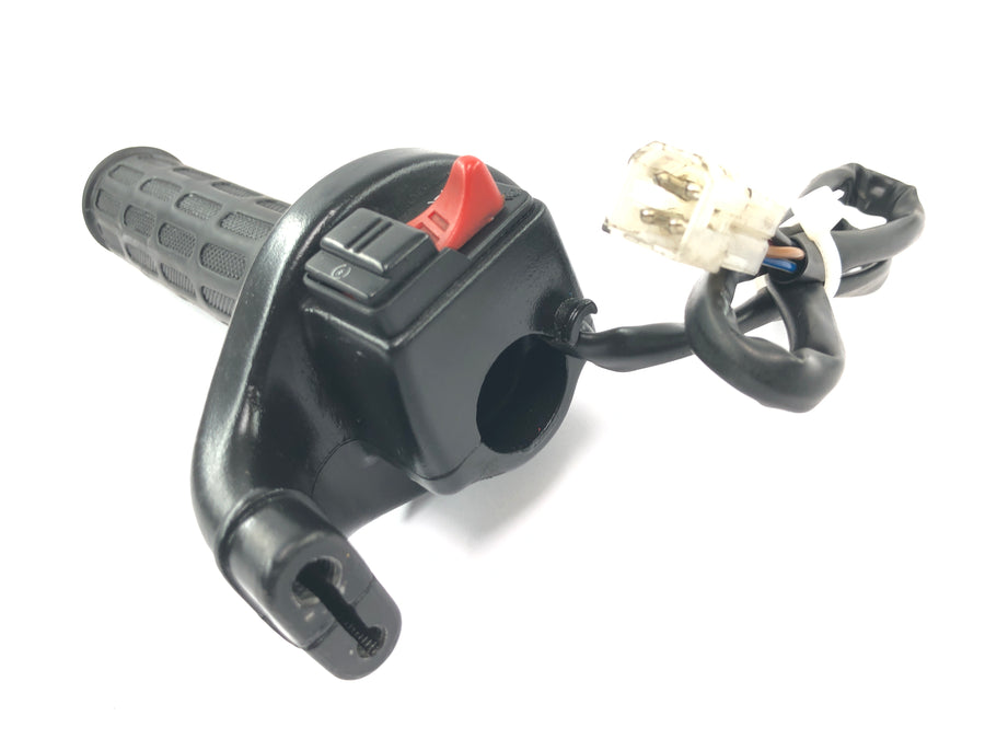 Yamaha TT 600 E 4GV [1995] - Encaixe do guidão interruptor direito do guidão punho do acelerador punho giratório do acelerador