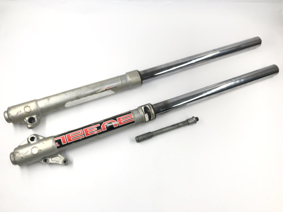 Yamaha TT 600 R DJ01 [1998] - Fork de suspensão Telegabel com eixo