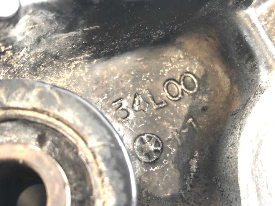 Yamaha XT 600 Z Tenere 34L [1985] - ponte superior do garfo