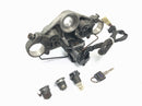 Honda ST 1100 SC26 Pan European [1990] - Conjunto de fechadura com fechadura de ignição da ponte do garfo superior-5