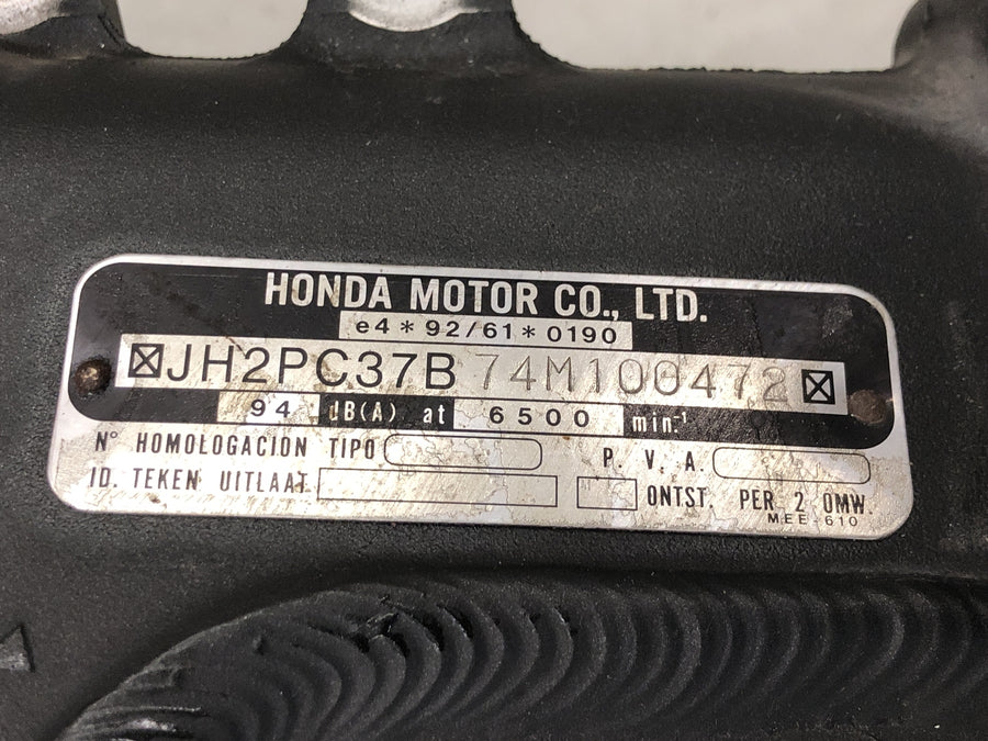 Honda CBR 600 RR PC37 [2004] - Quadro com quadro principal de papéis