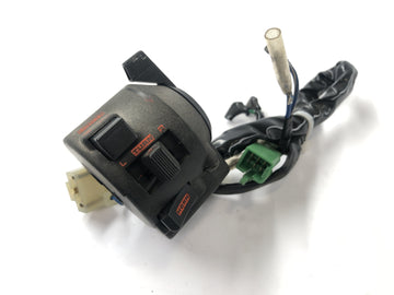 Honda XBR 500 PC15 [1989] - Interruptor do guidão de ajuste do guidão na unidade de ajuste do interruptor esquerdo