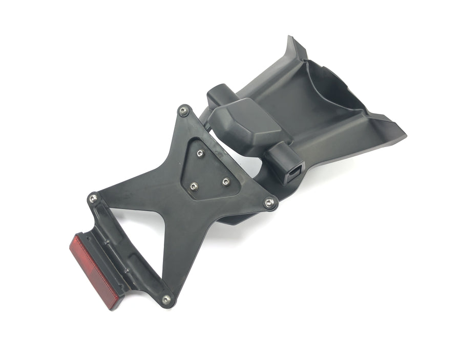 Ducati Multistrada 1200 S Touring [2009] - suporte de placa, montagem de indicador de proteção contra respingos